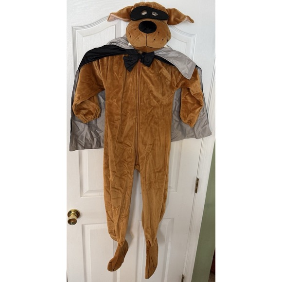 Vintage Scooby Doo with Cape Kids Medium Halloween Costume By Warner Brothers